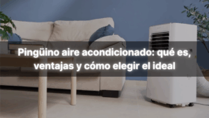 Pingüino aire acondicionado