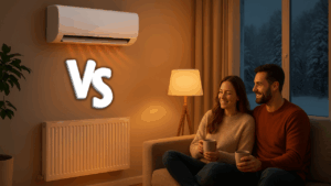 aire acondicionado vs calefacción tradicional