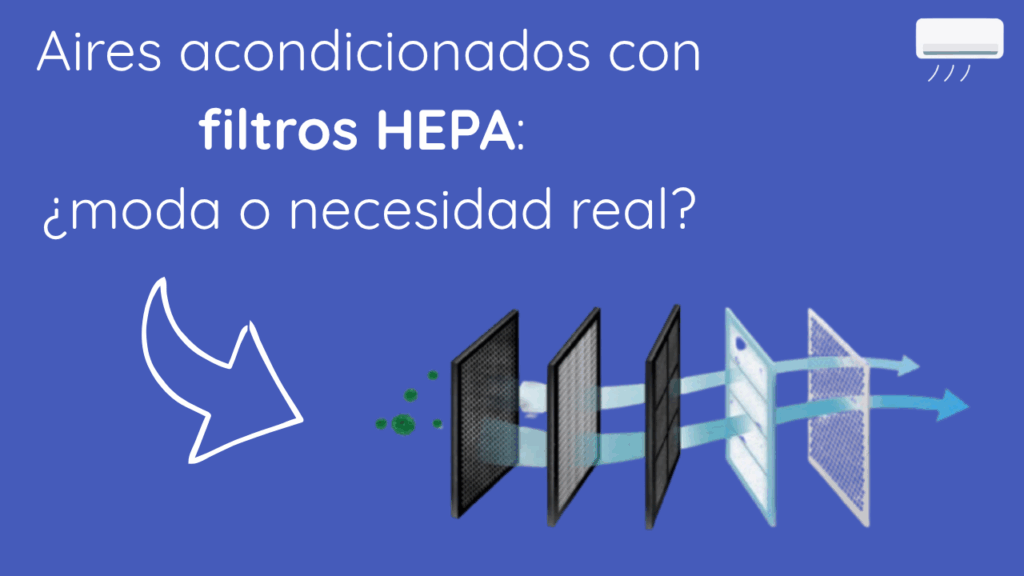 aires acondicionados con filtro HEPA