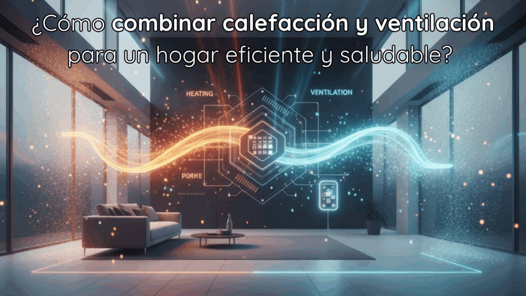 combinar calefacción y ventilación