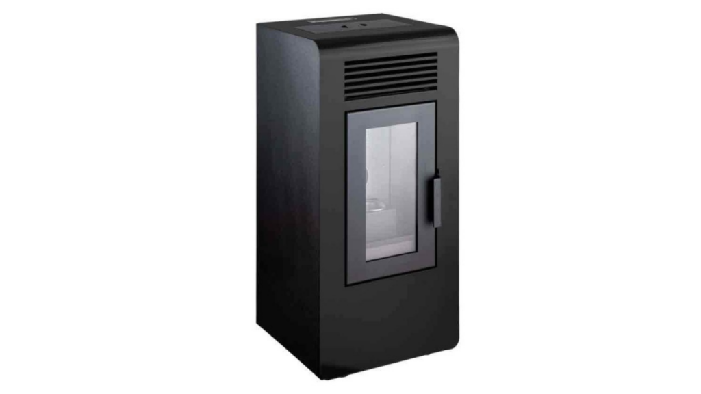 Estufa de Pellets QLIMA ECO 1700 BLACK