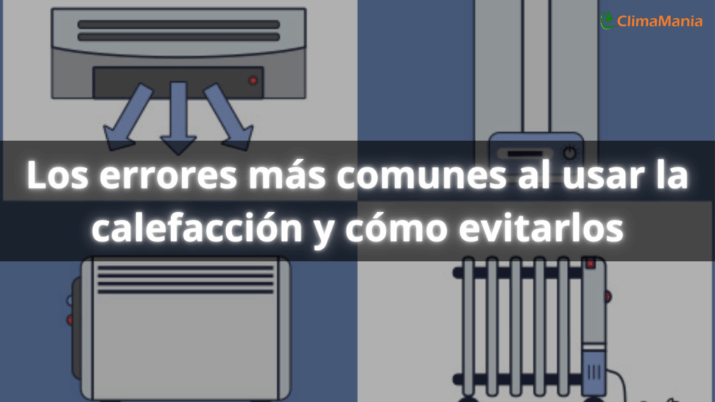 errores al usar la calefacción