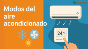 modos del aire acondicionado