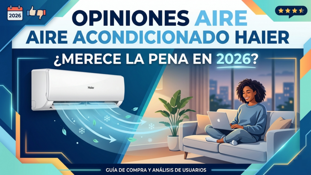 Opiniones de aire acondicionado Haier: ¿merece la pena en 2026?