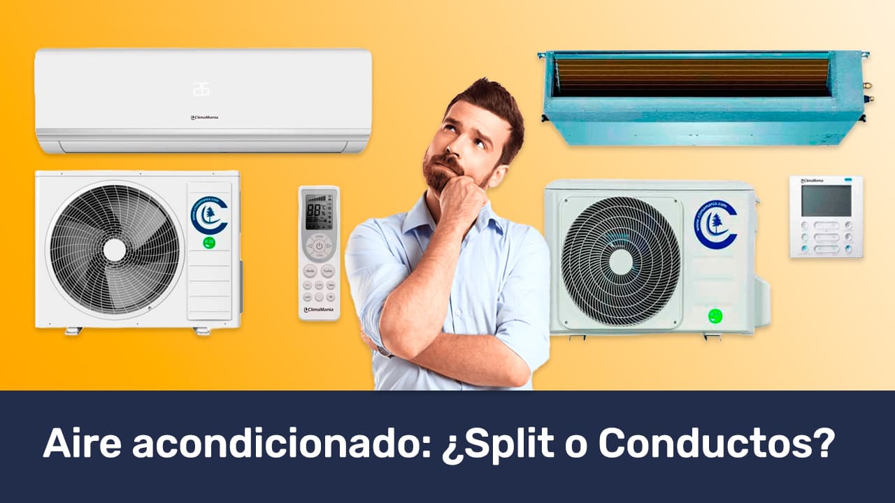 Aire acondicionado Split o de conductos