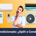 Aire acondicionado split o de conductos