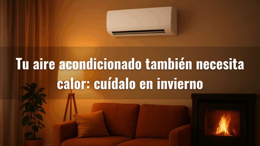 cuidar el aire acondicionado en invierno