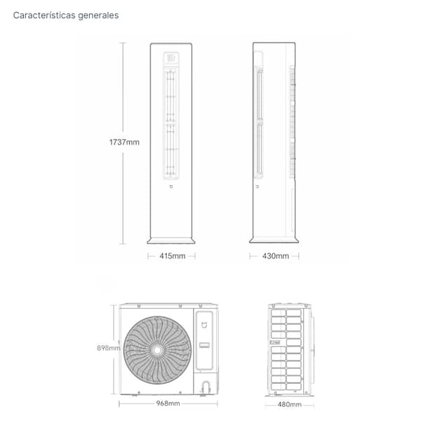 Aire acondicionado Xiaomi Mijia 5-ton