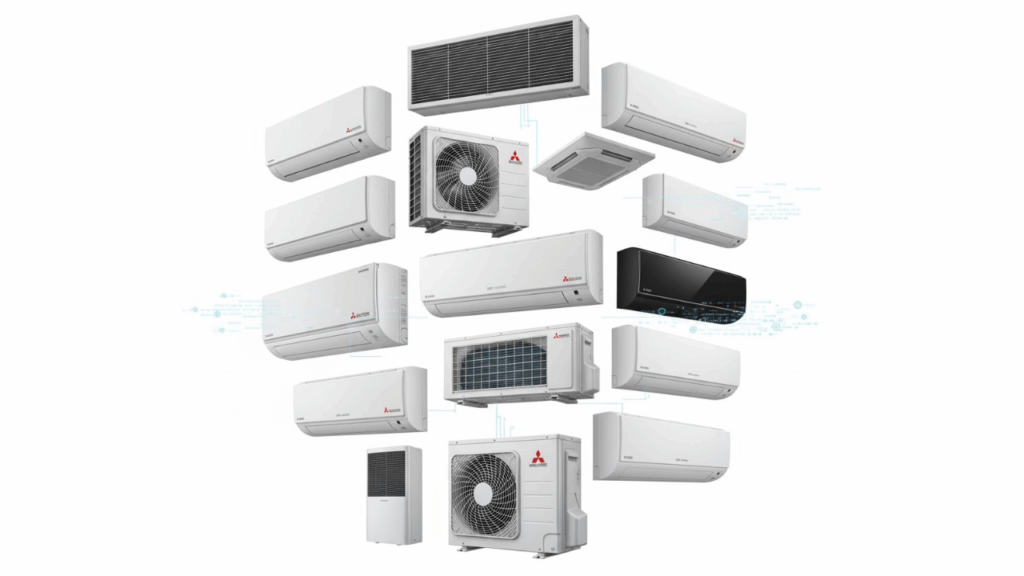 catálogo aire acondicionado Mitsubishi