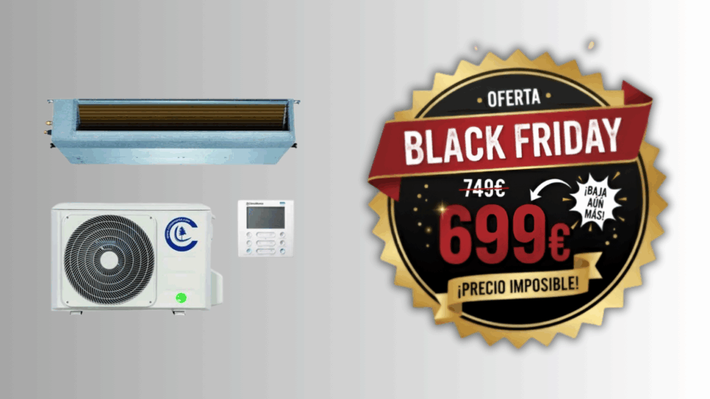 Black Friday aire acondicionado conductos CLC35DT1