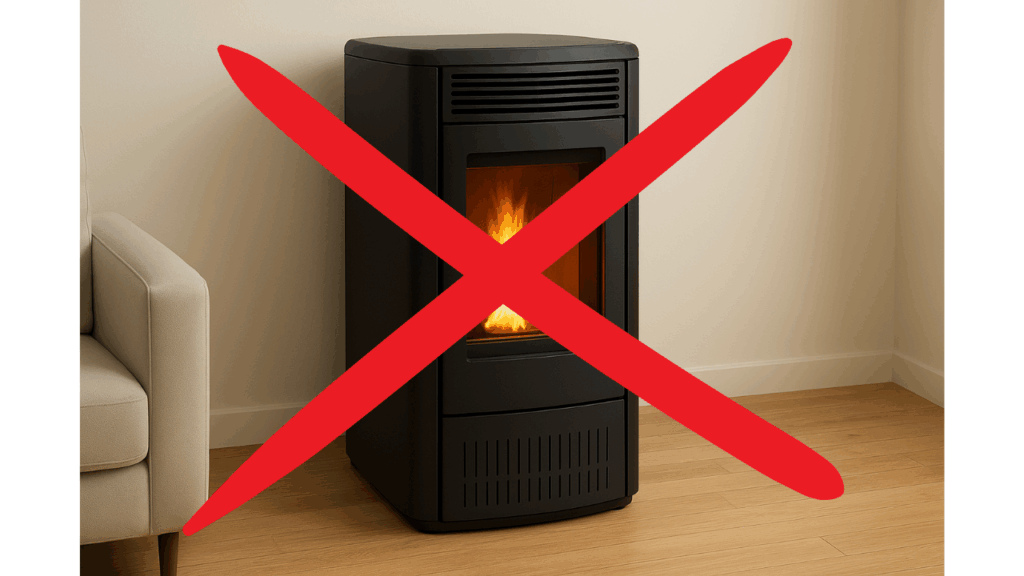 estufas de pellets sin salida de humos