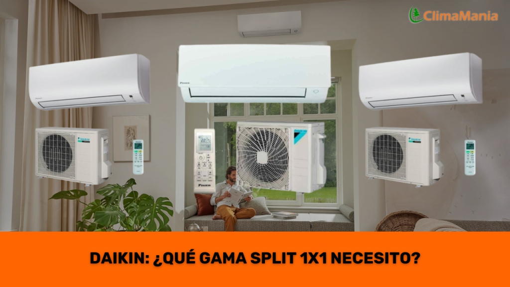 Aire acondicionado split 1x1 Daikin
