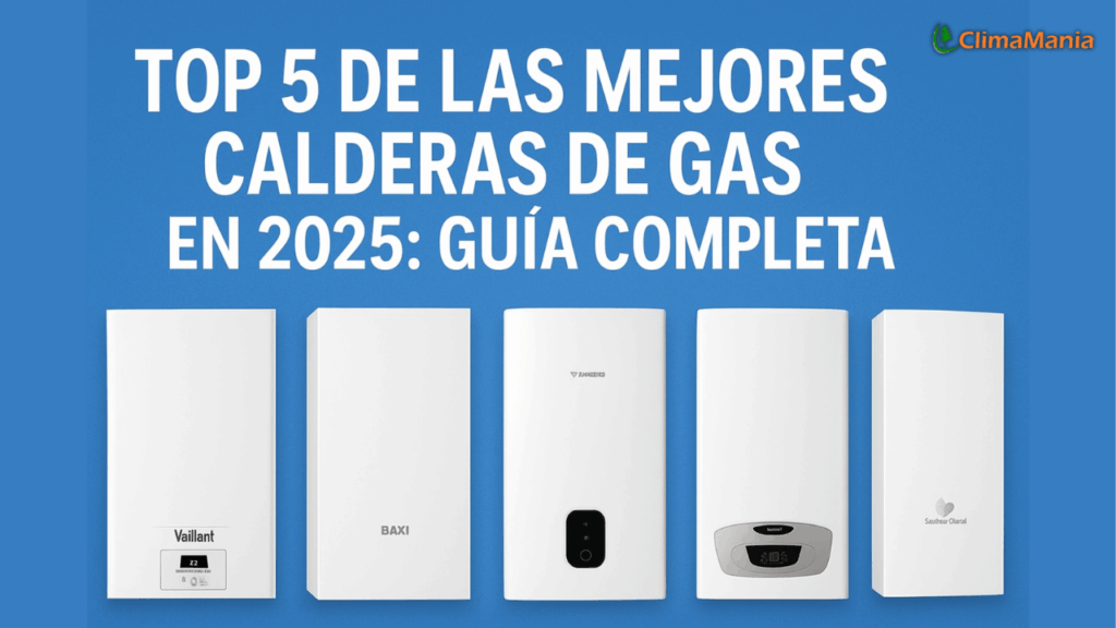 Top 5 de las mejores calderas de gas en 2025: guía completa