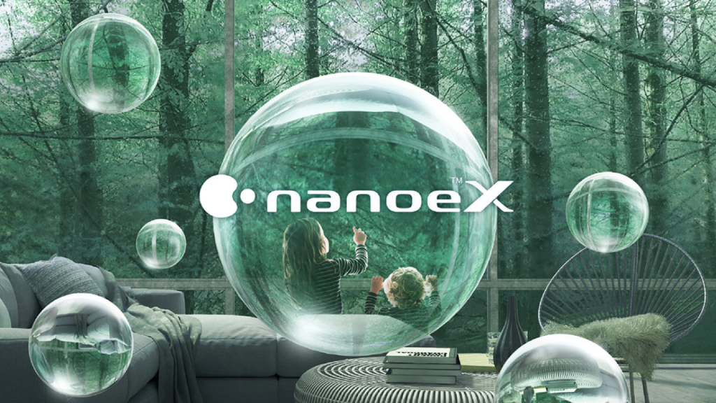 Tecnología nanoe X en aire acondicionado