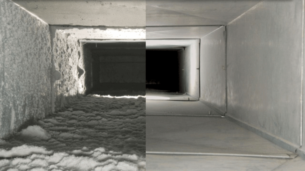 limpiar los conductos del aire acondicionado