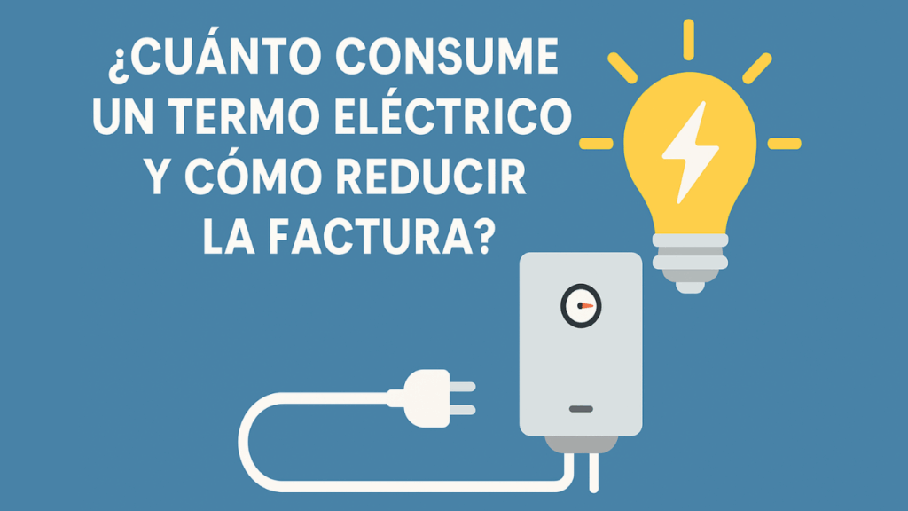 consumo de un termo eléctrico