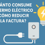 consumo de un termo eléctrico